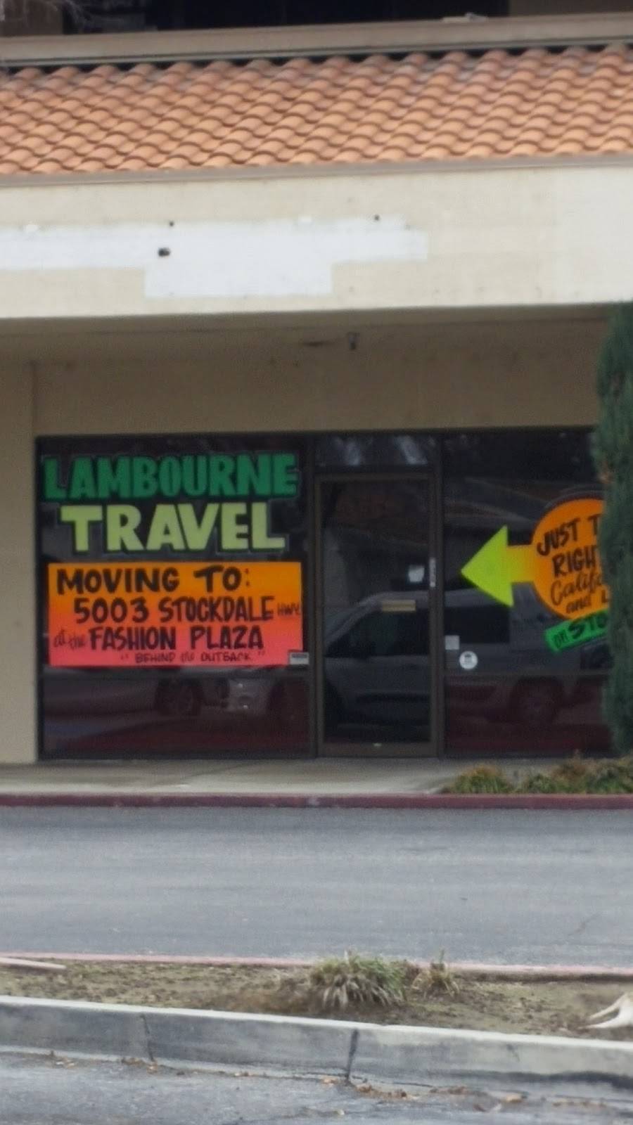 Lambourne Travel | 5003 Stockdale Hwy, Bakersfield, CA 93309, USA | Phone: (661) 323-9031