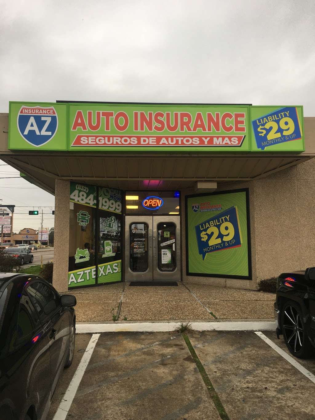 A-Z Insurance | 850 Cypress Creek Pkwy, Houston, TX 77090, USA | Phone: (832) 484-1999