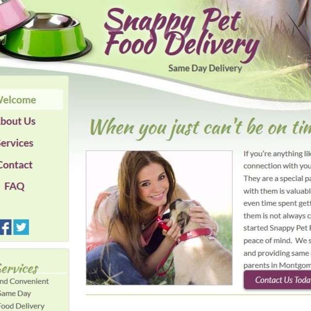 Snappy Pet Food Delivery | 19202 Esmond Terrace, Germantown, MD 20874, USA | Phone: (240) 498-9226