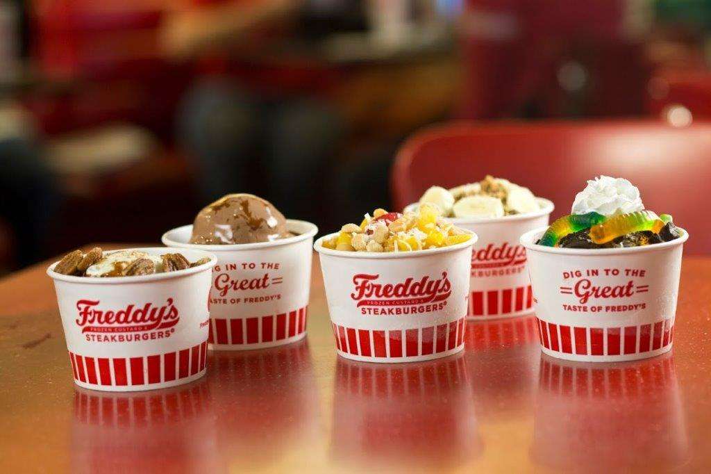 Freddys Frozen Custard & Steakburgers | 10019 E 350 Hwy, Raytown, MO 64138, USA | Phone: (816) 886-5975