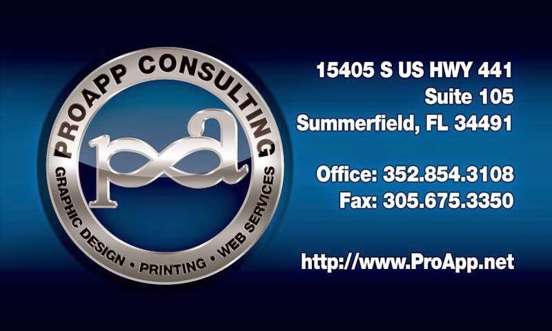 ProApp Consulting | 15405 US-441 #105, Summerfield, FL 34491, USA | Phone: (352) 854-3108