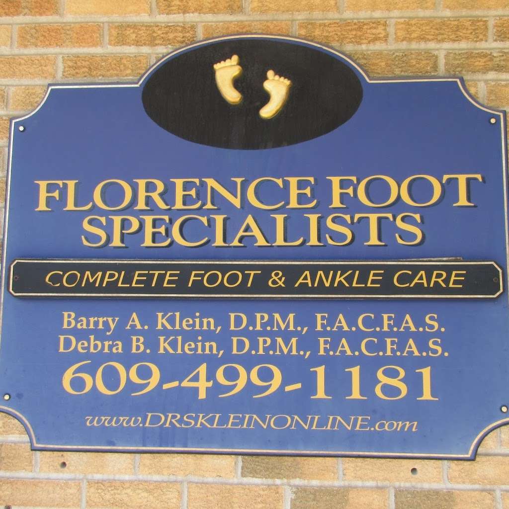 Klein Foot and Ankle Specialists | 315 Broad St, Florence, NJ 08518 | Phone: (609) 499-1181