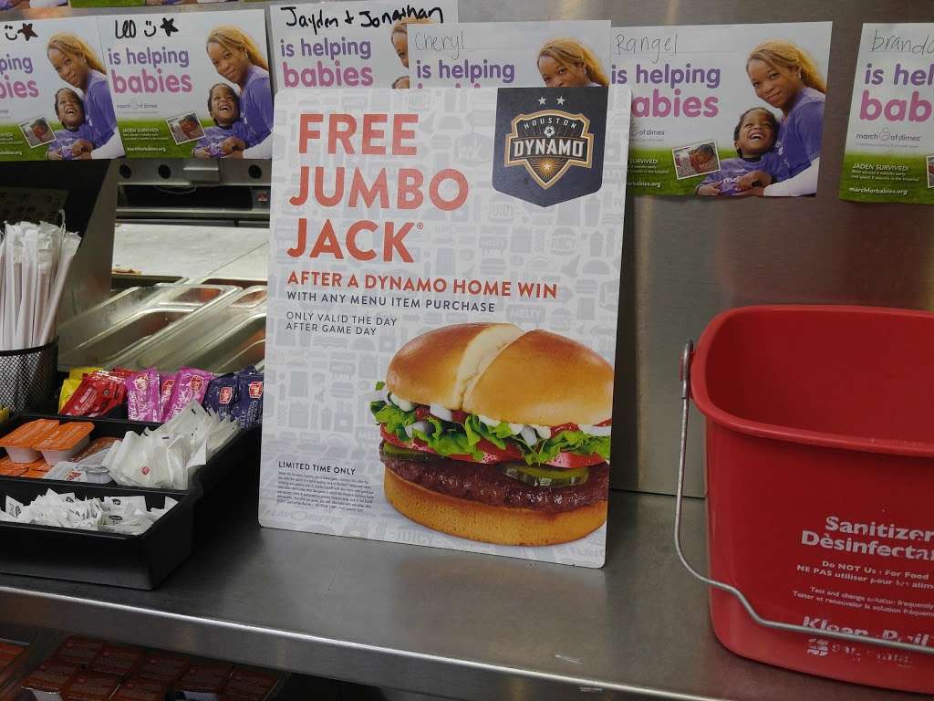 Jack in the Box | 3425 S Main St Ste 102, Pearland, TX 77581 | Phone: (281) 485-4840