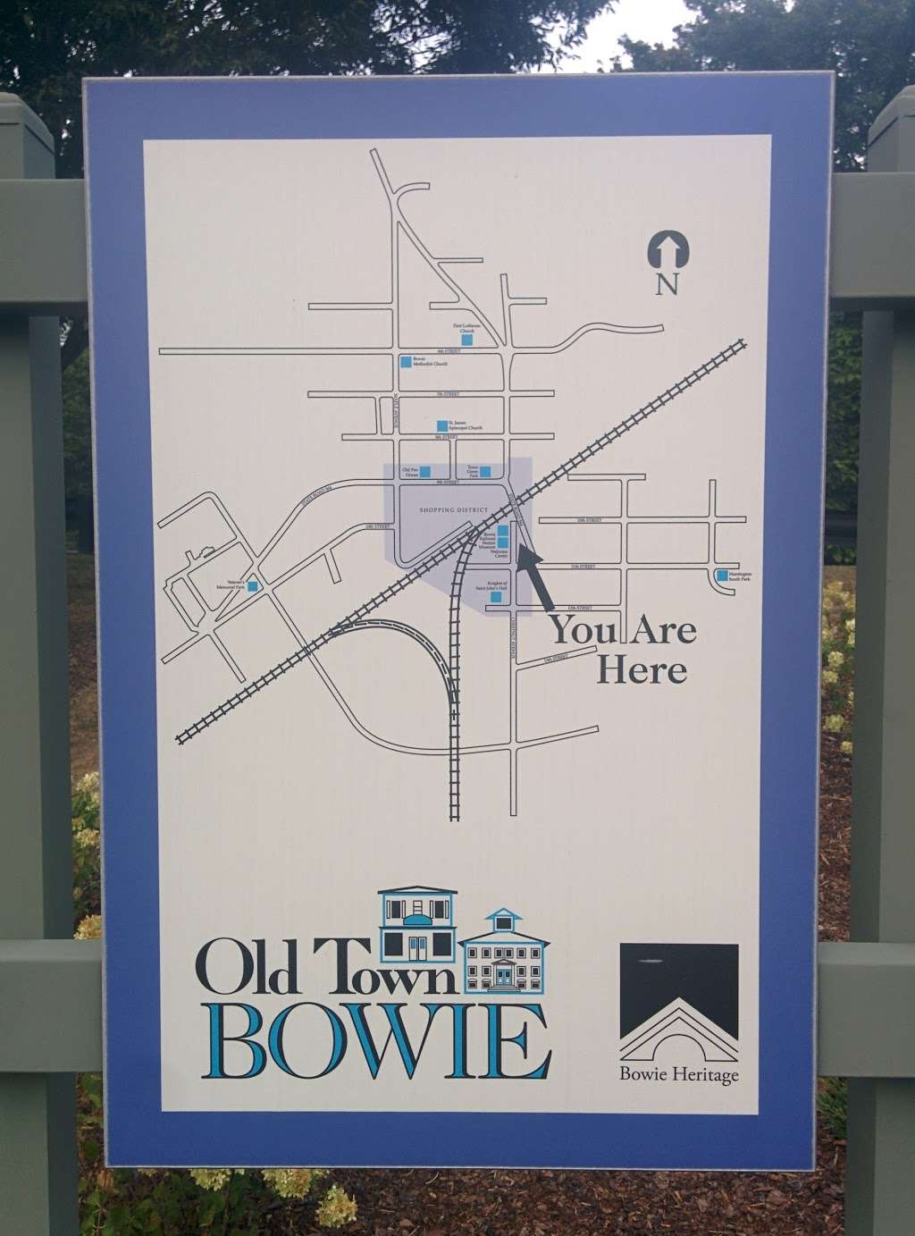 Old Town Bowie Welcome Center | 8606 Chestnut Ave, Bowie, MD 20715, USA | Phone: (301) 575-2488