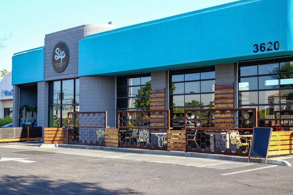 Sip Coffee & Beer Garage | 3620 E Indian School Rd, Phoenix, AZ 85018, USA | Phone: (602) 900-5188