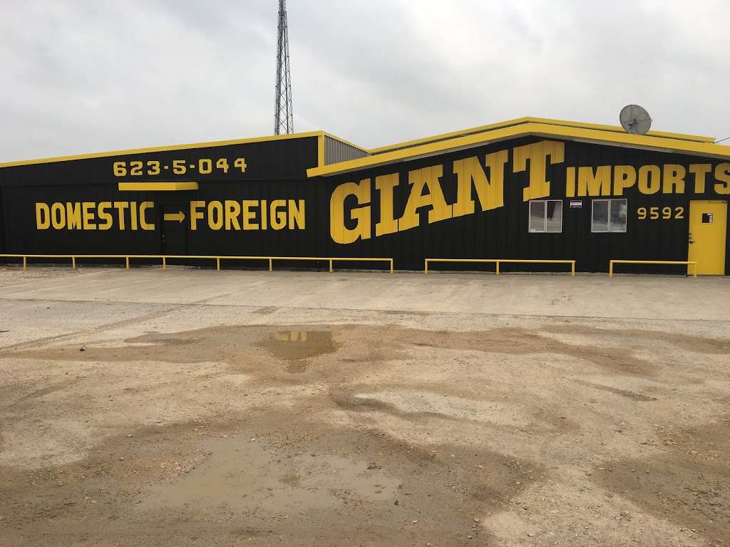 Giant Imports | 9592 New Laredo Hwy, San Antonio, TX 78211, USA | Phone: (210) 623-5044