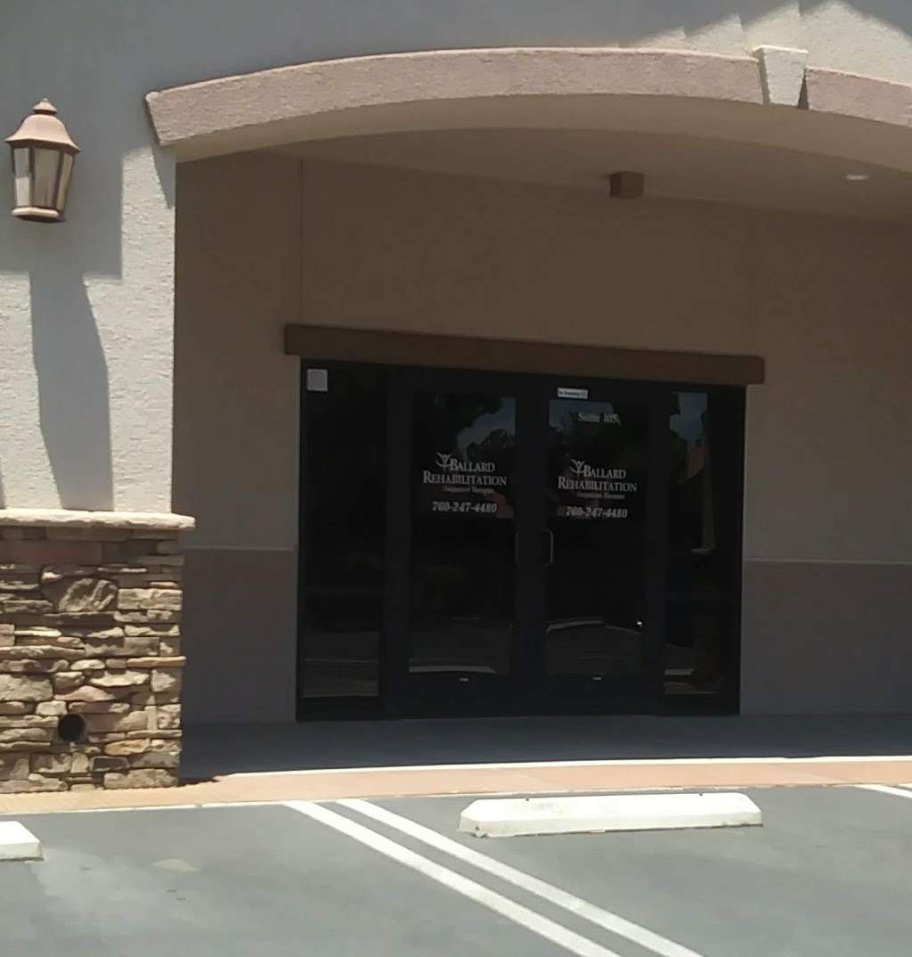 Ballard Rehabilitation | 19153 Town Center Dr #104-105, Apple Valley, CA 92308, USA | Phone: (760) 247-4480