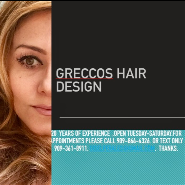 Grecos Hair Design | 7955 Webster St # 14, Highland, CA 92346, USA | Phone: (909) 864-4326