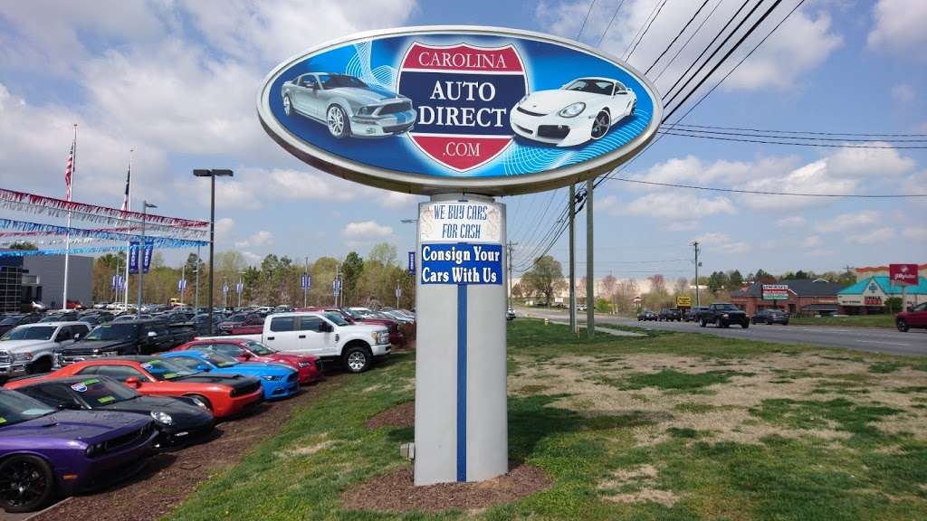 Carolina Auto Direct | 293 W Plaza Dr, Mooresville, NC 28117, USA | Phone: (704) 660-1340