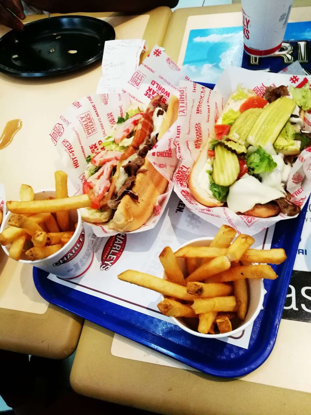 Charleys Philly Steaks | 2448-D E Sunrise Blvd, Fort Lauderdale, FL 33304, USA | Phone: (954) 563-2424