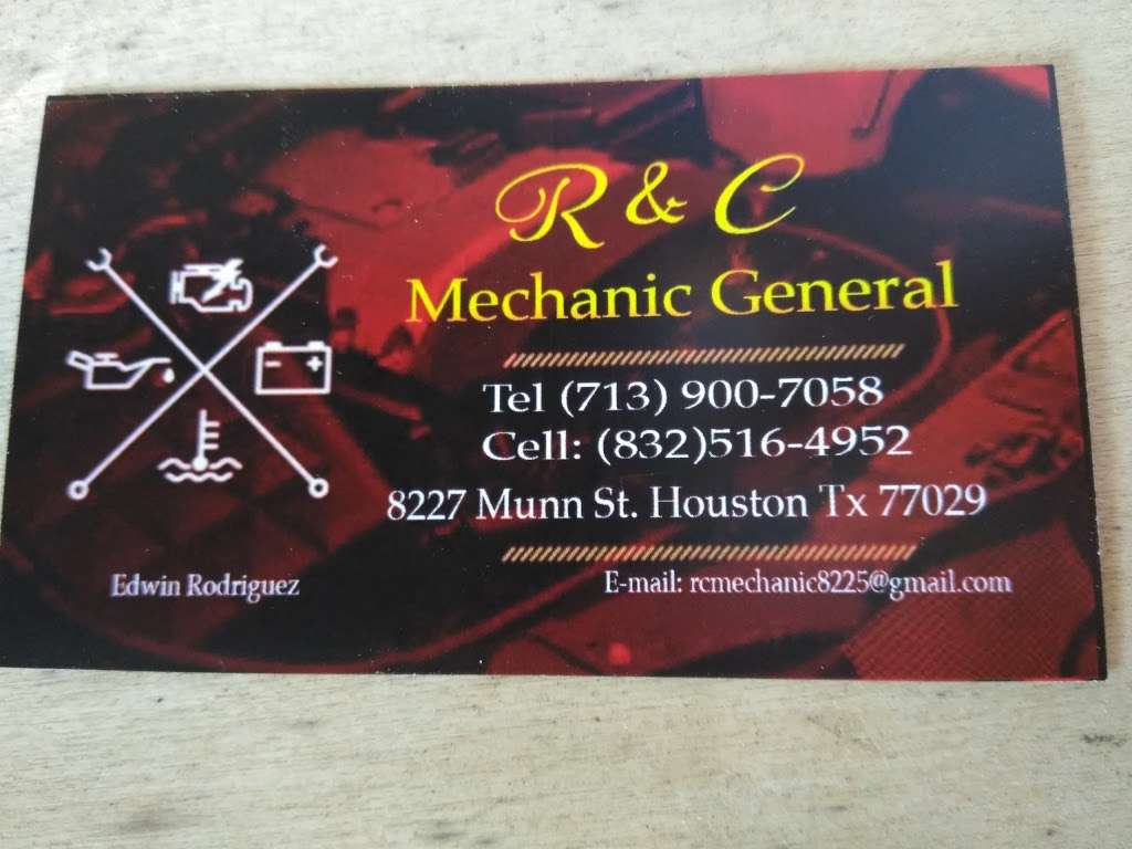 R&C Mechanic General | 8227 Munn St, Houston, TX 77029, USA | Phone: (832) 516-4952