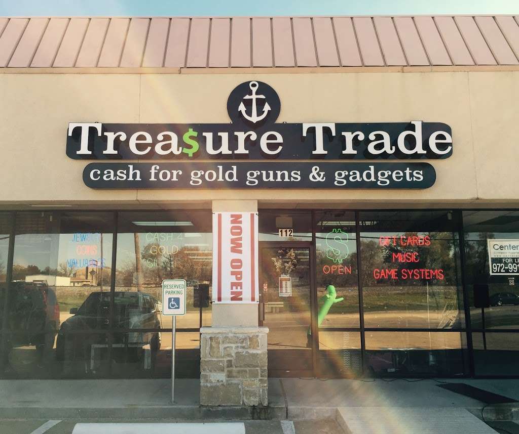 Treasure Trade -We Buy Gold, Coins, Gift Cards, Guns, Gadgets, T | 5634 TX-78 #112, Sachse, TX 75048, USA | Phone: (972) 530-0767
