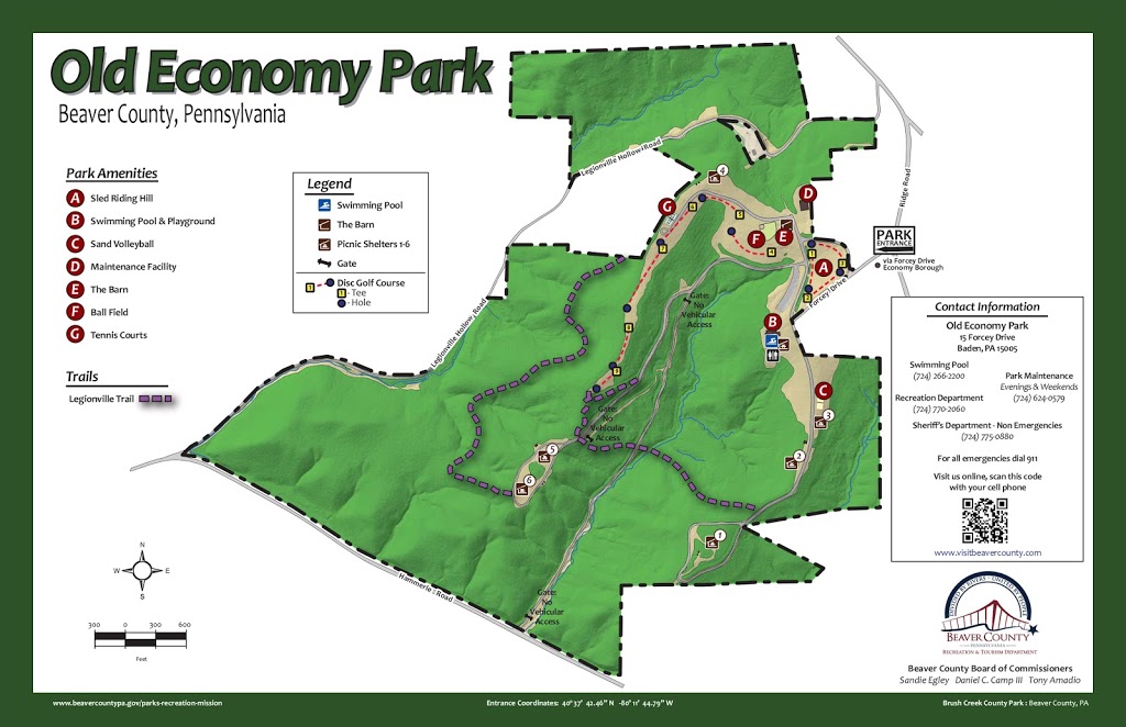 Old Economy Park | 5 Forcey Dr, Baden, PA 15005, USA | Phone: (724) 770-2060