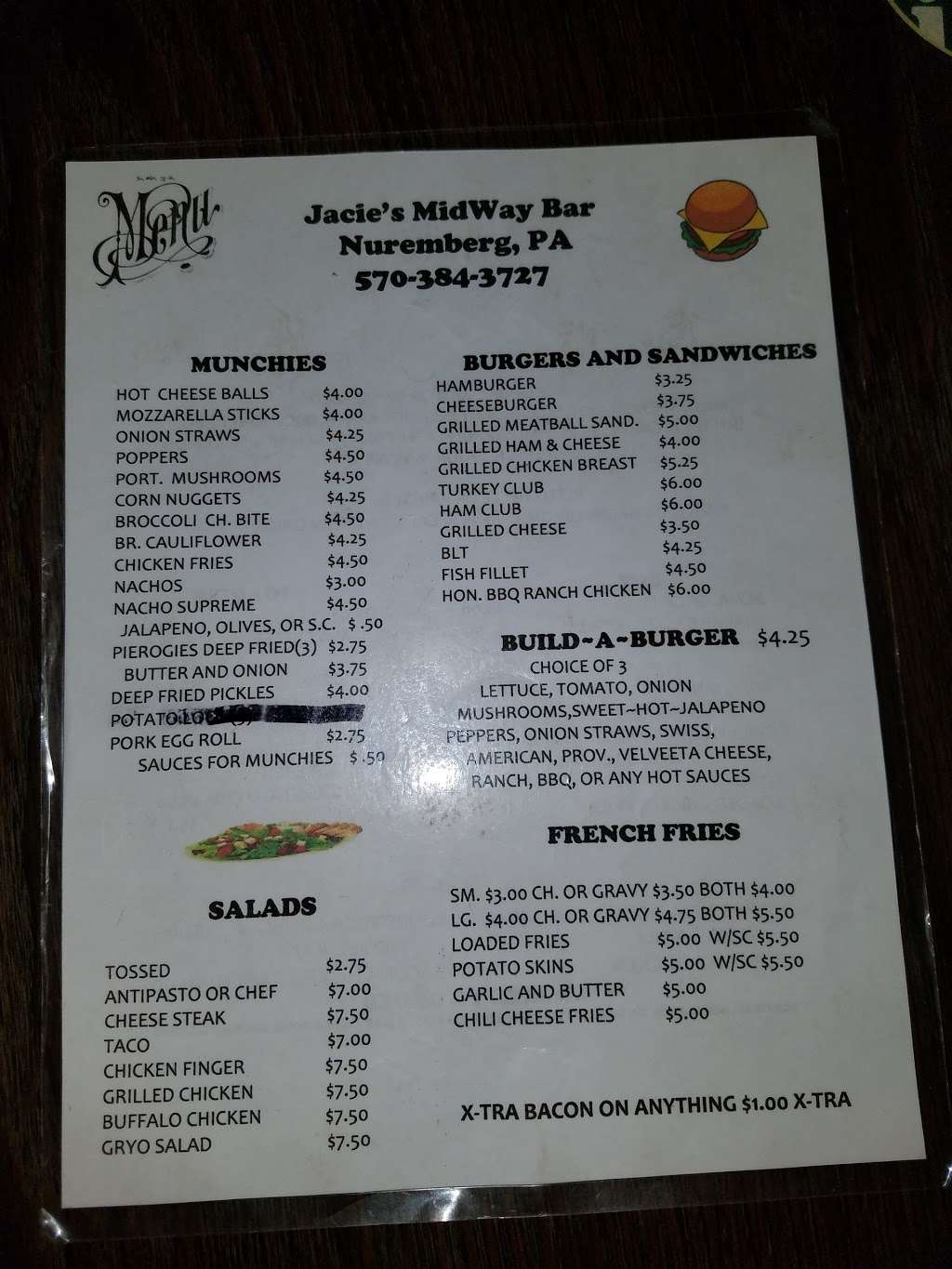 Jacies Midway Bar | 319 Hazle St, Nuremberg, PA 18241, USA | Phone: (570) 384-3727