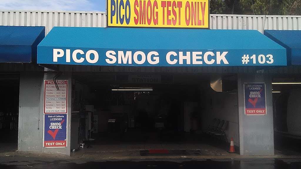 Pico Smog Check STAR STATION Test Only | 3131 Pico Blvd, Los Angeles, CA 90019, USA | Phone: (213) 272-9625