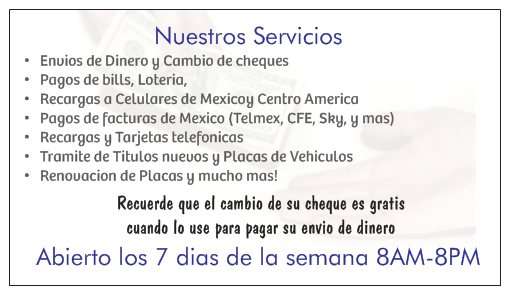 Realmex Envios de Dinero | 1636 W Forest Home Ave, Milwaukee, WI 53204, USA | Phone: (414) 383-8070