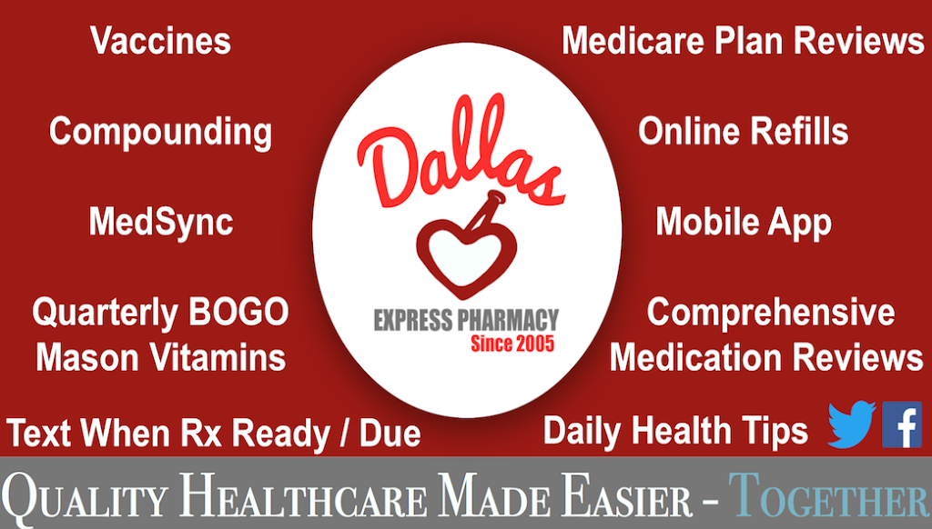 Dallas Express Pharmacy | 111 N Hoffman St # A, Dallas, NC 28034, USA | Phone: (704) 922-3001