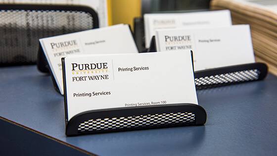 Purdue Fort Wayne Printing Services | 5190 St Joe Rd, Fort Wayne, IN 46835, USA | Phone: (260) 481-6801