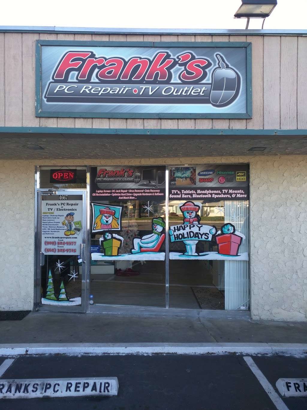 Franks PC Repair | 4667 Riverside Dr, Chino, CA 91710, USA | Phone: (909) 524-9377