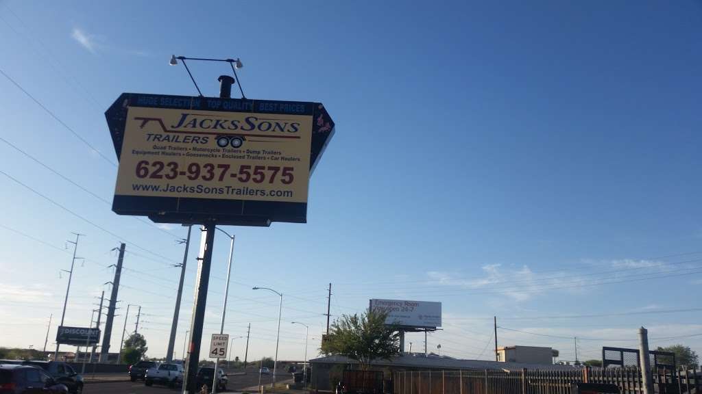 JacksSons Trailers | 7020 Grand Ave, Glendale, AZ 85301, USA | Phone: (623) 937-5575