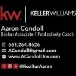 Aaron Condoll, Broker Associate - Keller Williams Realty | 1401 Rancho Vista Blvd, Palmdale, CA 93551, USA | Phone: (661) 264-8626