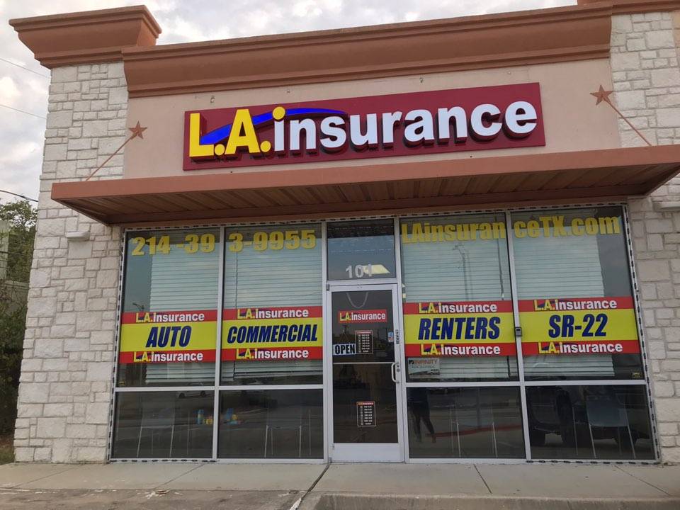 L.a Insurance Agency | 402 N Carrier Pkwy, Grand Prairie, TX 75050, USA | Phone: (214) 393-9955