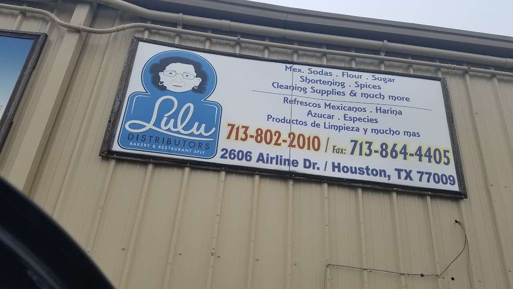 Lulu Distributors Bakery & Restaurant Supply | 2606 Airline Dr, Houston, TX 77009, USA | Phone: (713) 802-2010