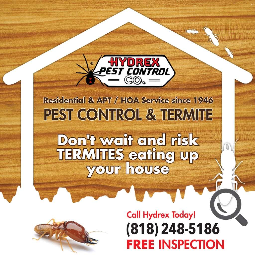 Hydrex Pest Control & Termite Co | 3252 Foothill Blvd, Glendale, CA 91214 | Phone: (818) 248-5186