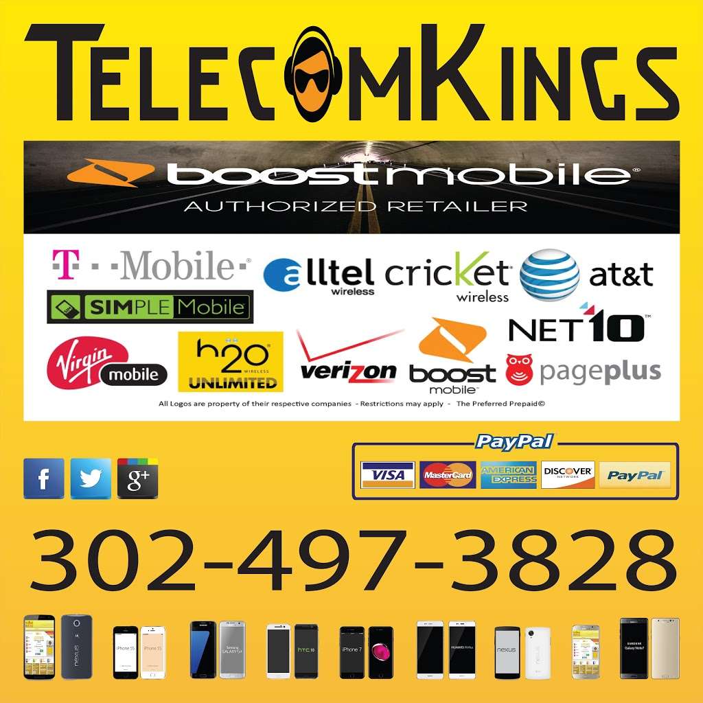 Telecomkings.com | 10912 County Seat Hwy #45, Laurel, DE 19956 | Phone: (302) 497-3828