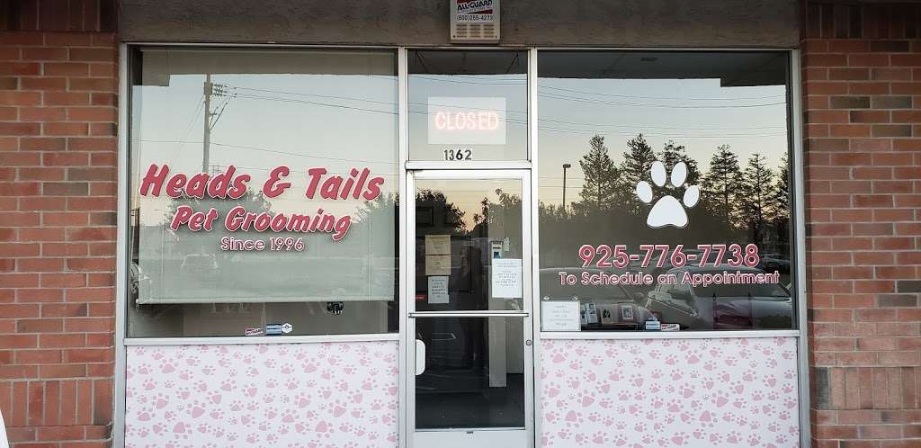 Heads & Tails Pet Grooming | 1362 Sunset Dr, Antioch, CA 94509, USA | Phone: (925) 776-7738