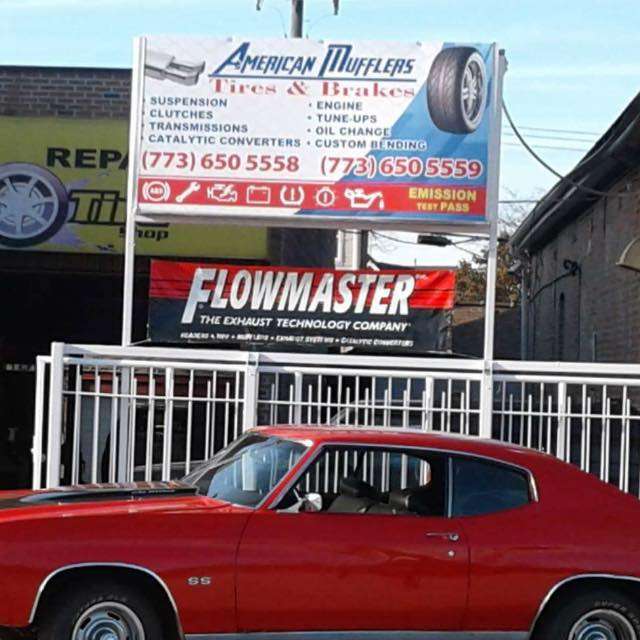 American Mufflers, Tires & Brakes | 2466 S Blue Island Ave, Chicago, IL 60608, USA | Phone: (773) 650-5558