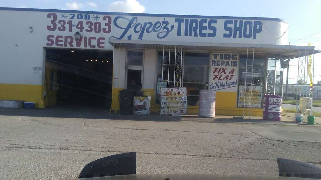 Lopez Tire Shop | 15303 S Halsted St, Harvey, IL 60426 | Phone: (708) 331-4303