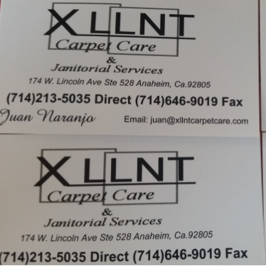 Xllnt Carpet Care | 174 W Lincoln Ave #528, Anaheim, CA 92805, USA | Phone: (714) 213-5035