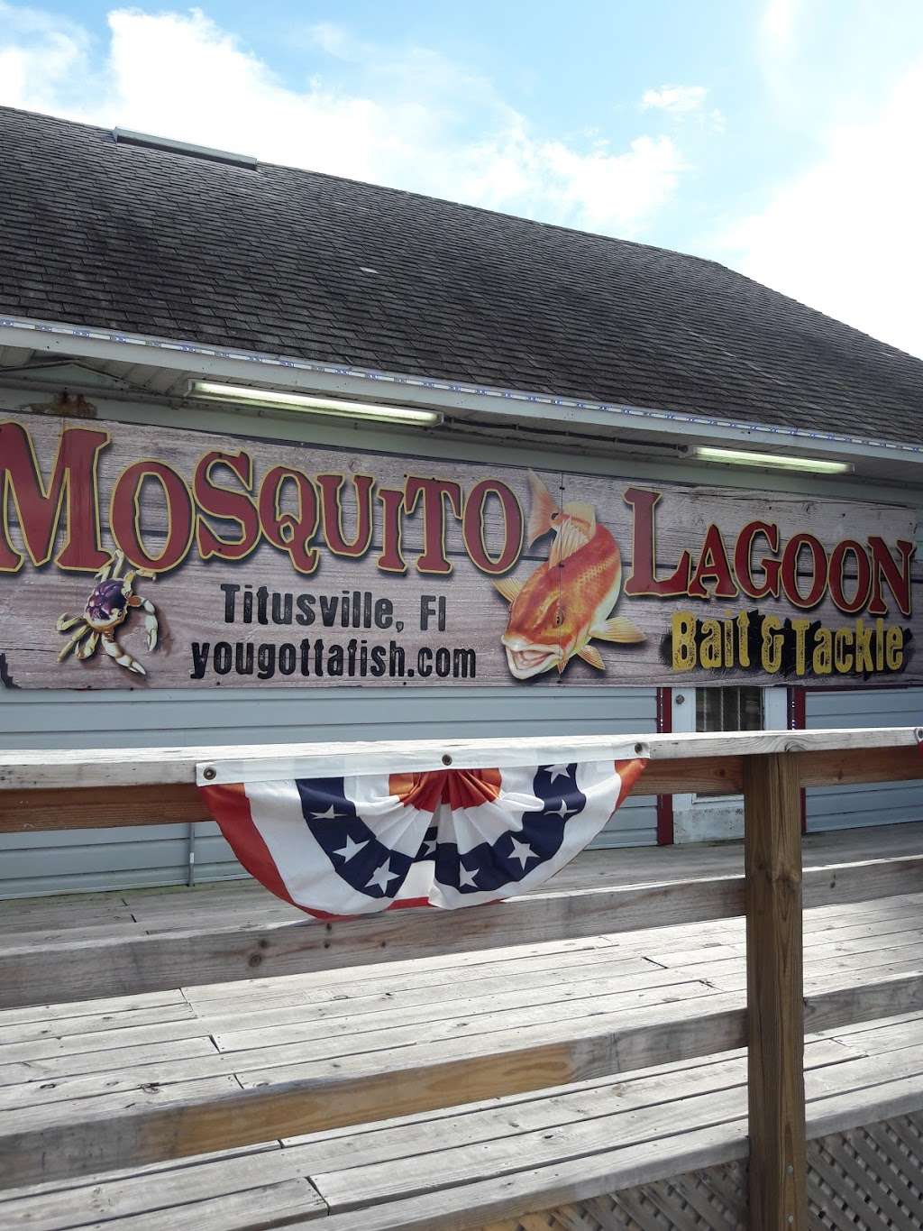 Mosquito Lagoon Bait & Tackle | 103 A. Max Brewer Memorial Pkwy, Titusville, FL 32796, USA | Phone: (321) 268-1003