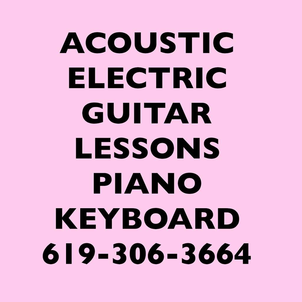 Poway Guitar Lessons | 13412 Pomerado Rd a, Poway, CA 92064, USA | Phone: (619) 306-3664