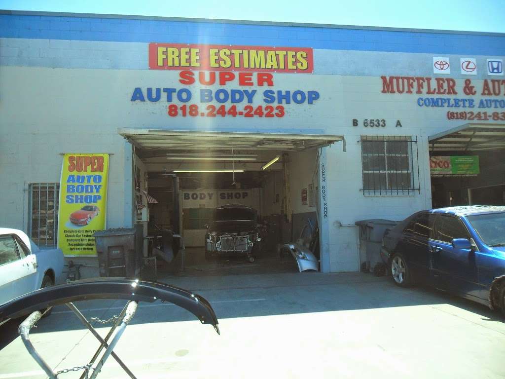 Super Auto Body Shop | 6533 San Fernando Rd, Glendale, CA 91201 | Phone: (818) 244-2423