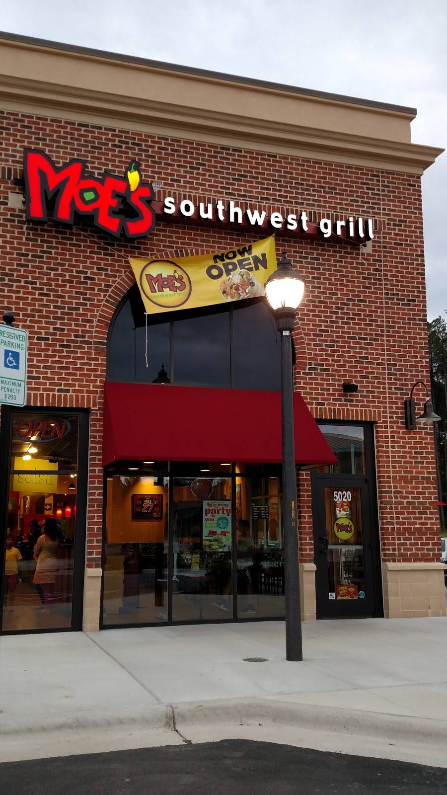 Moes Southwest Grill | 5020 Arco St, Cary, NC 27519, USA | Phone: (919) 230-1720