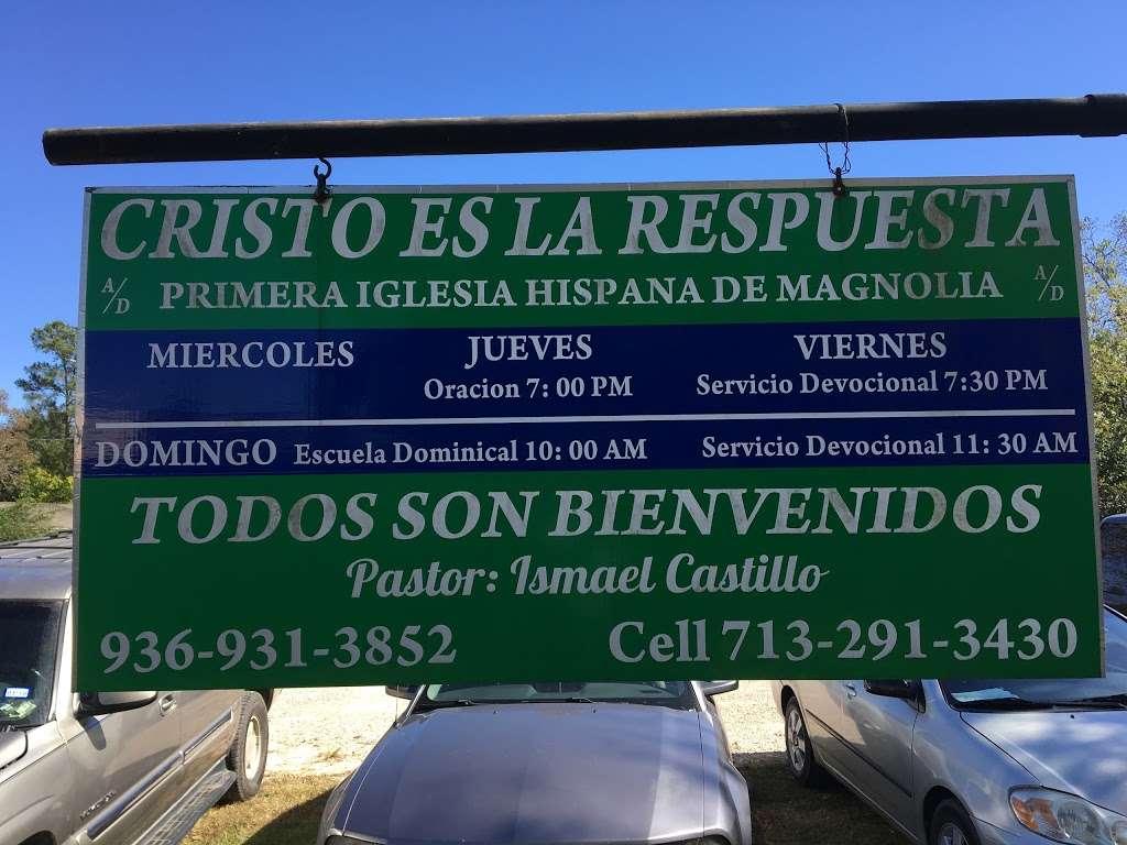 Cristo Es La Respuesta | 307 Acker St, Magnolia, TX 77354, USA | Phone: (713) 291-3430