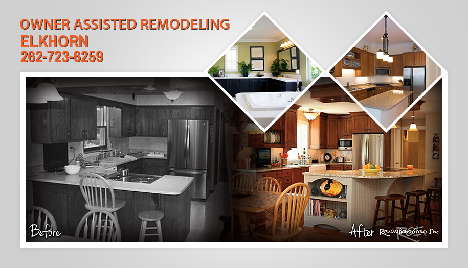 Owner Assisted Remodeling | 1560 N Country Club Pkwy, Elkhorn, WI 53121, USA | Phone: (262) 723-6250