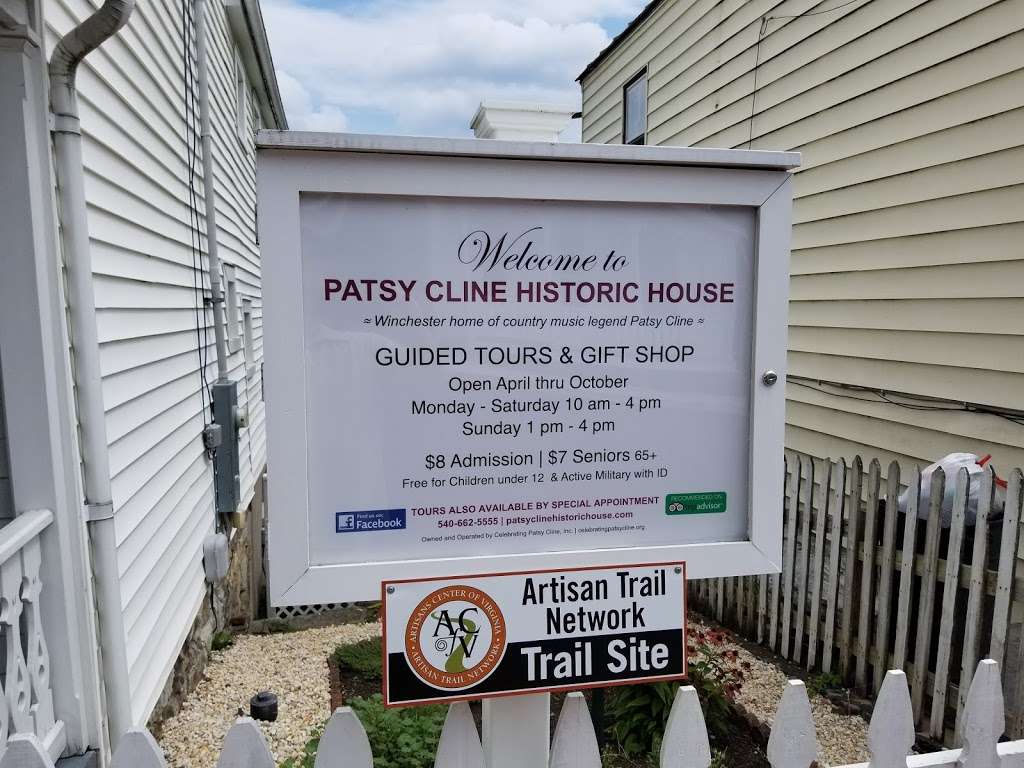 Patsy Cline Historic House | 608 S Kent St, Winchester, VA 22601, USA | Phone: (540) 662-5555