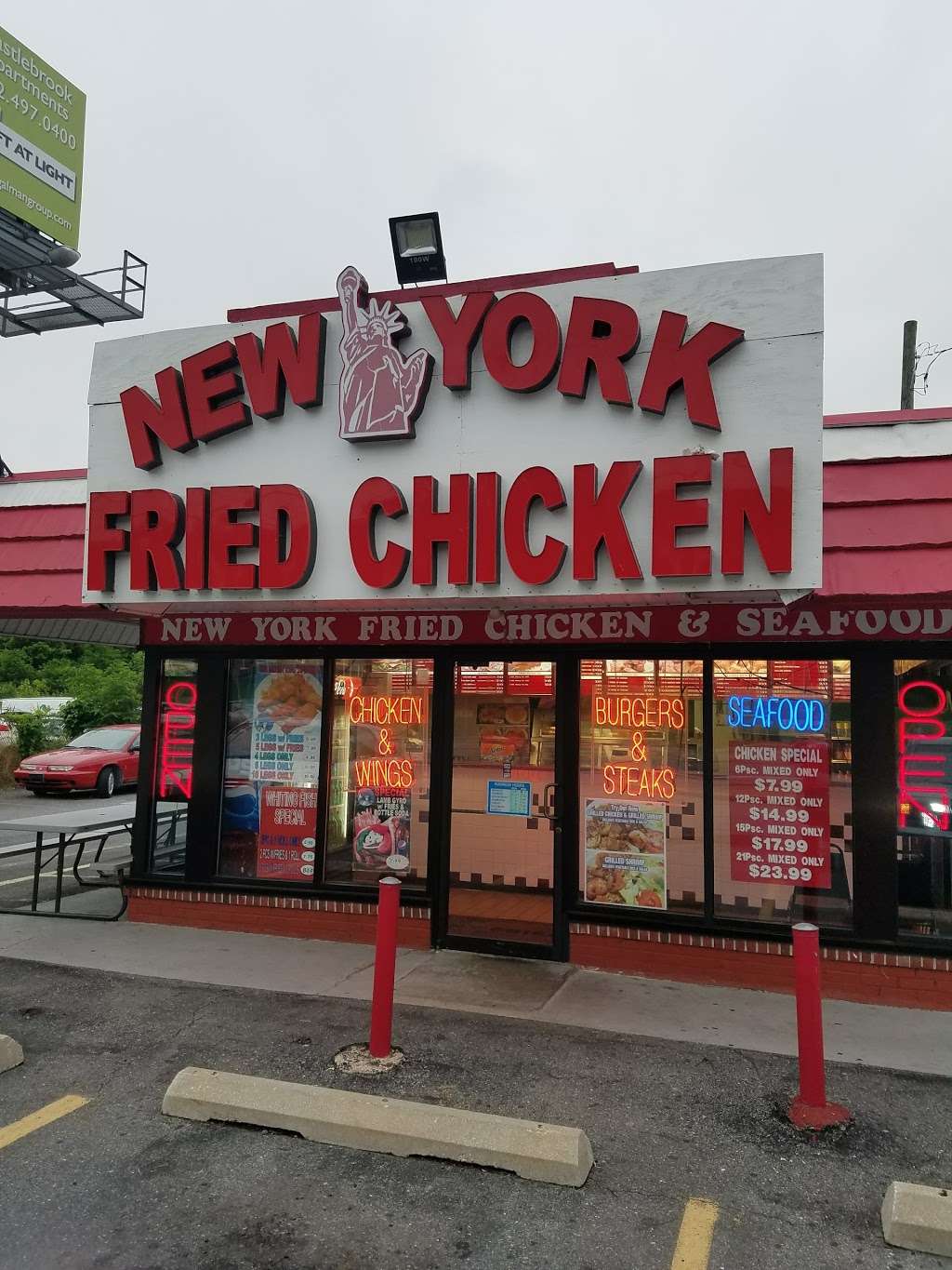 New York Fried Chicken | 381 S Dupont Hwy, New Castle, DE 19720, USA | Phone: (302) 322-4808