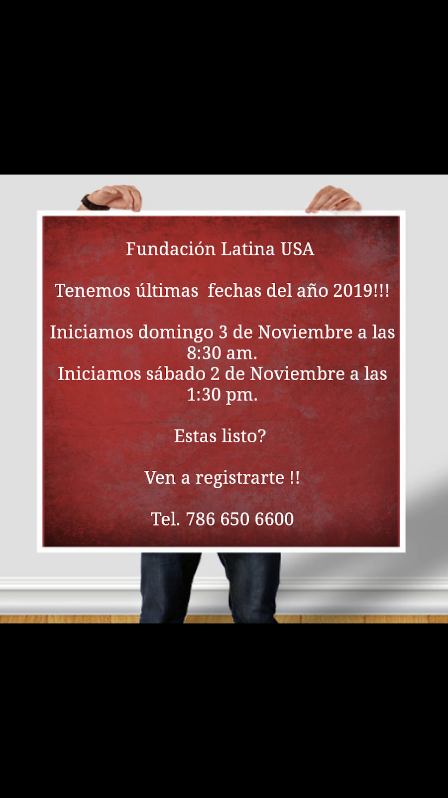 Clases de Aire Acondicionado y Electricidad en Miami/ Fundación Latina USA/H.V.A.C | 12355 S.W 129th Ct Unit# 14, Miami, FL 33186, USA | Phone: (786) 650-6600