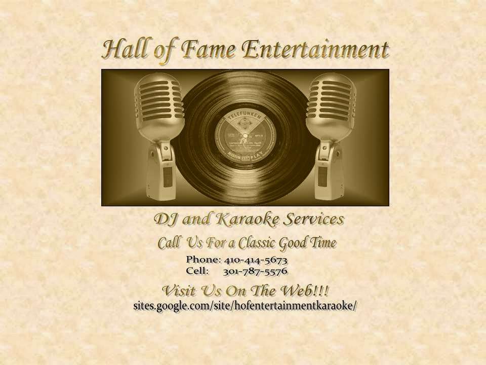 Hall of Fame Entertainment | 3100 Highview Rd, Chesapeake Beach, MD 20732, USA | Phone: (410) 414-5673