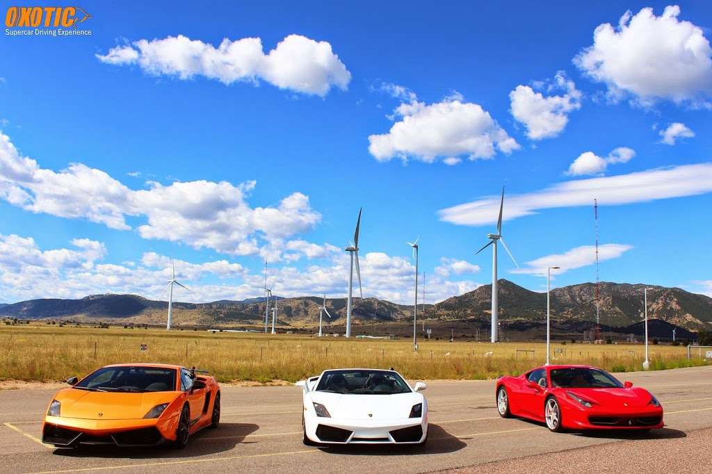 Oxotic Supercar Driving Experience | 791 Pine Ridge Rd, Golden, CO 80403, USA | Phone: (855) 484-1550