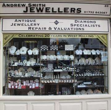 Andrew Smith Jewellers Ltd | 89 High St, West Malling ME19 6NA, UK | Phone: 01732 843087