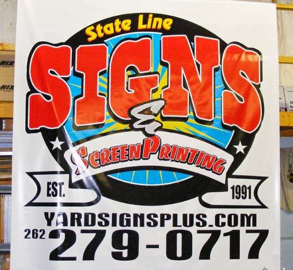 States Line Sign & Screen Printing | 150 Elizabeth Ln, Genoa City, WI 53128, USA | Phone: (262) 279-0717