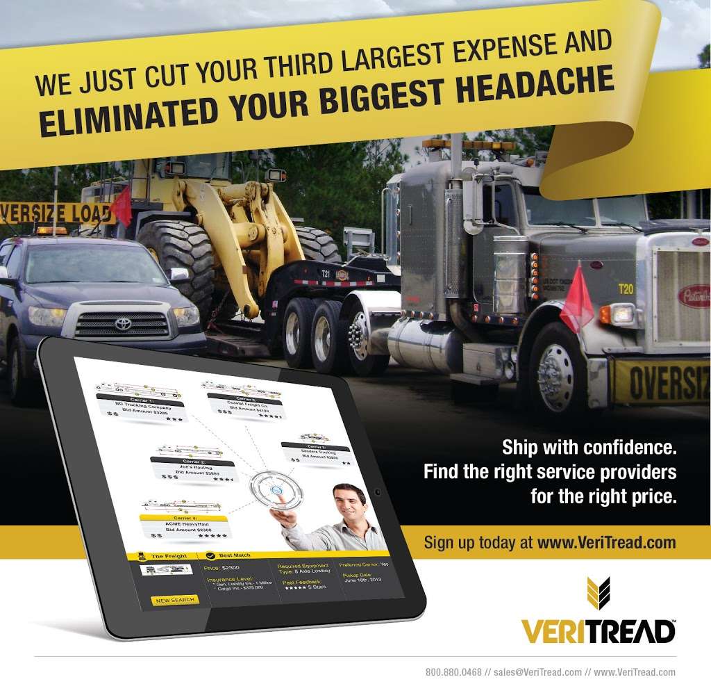 VeriTread LLC | 6850 New Tampa Hwy Suite 100, Lakeland, FL 33815, USA | Phone: (800) 880-0468