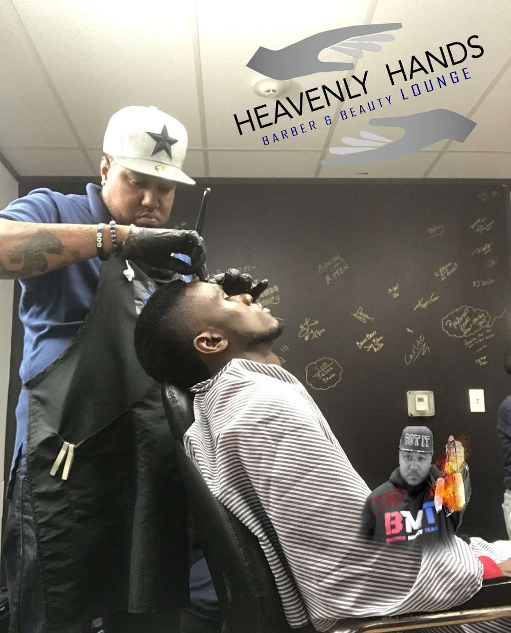 Heavenly Hands Barber And Beauty Lounge | 523 N Sam Houston Pkwy E Suite 426, Houston, TX 77060, USA | Phone: (832) 548-9178