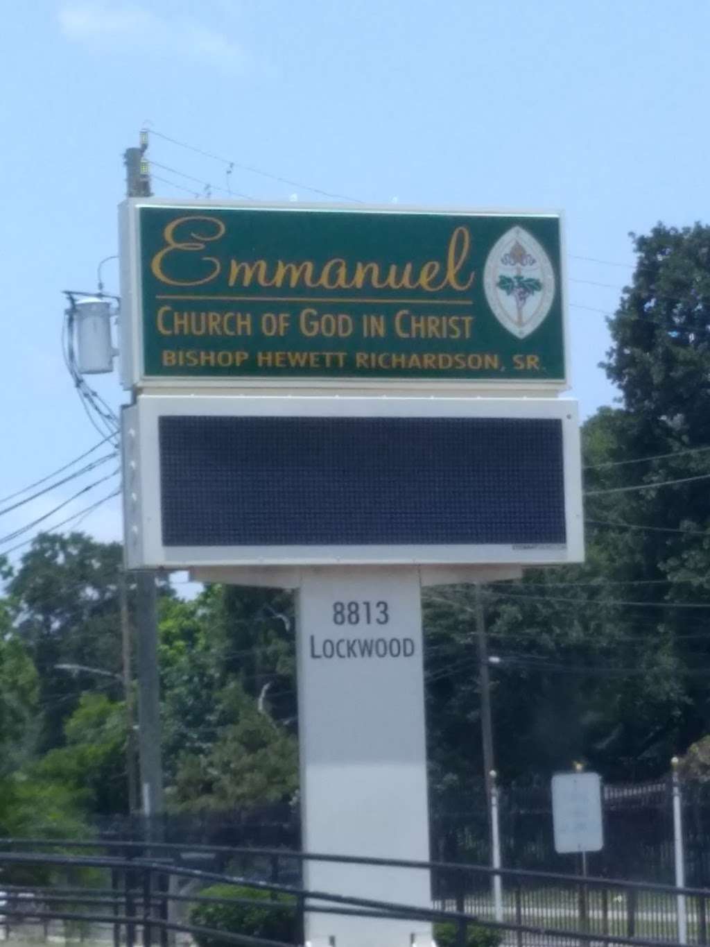 Emmanuel Church-God In Christ | 8813 Lockwood Dr, Houston, TX 77016 | Phone: (713) 631-4824