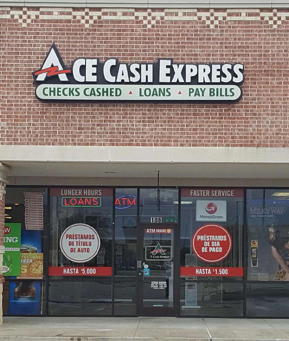 ACE Cash Express - ATM | 6037 N Fry Rd #186, Katy, TX 77449, USA | Phone: (281) 861-7020